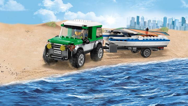 Actual product image LEGO Off-road vehicle with catamaran (60149, LEGO City)