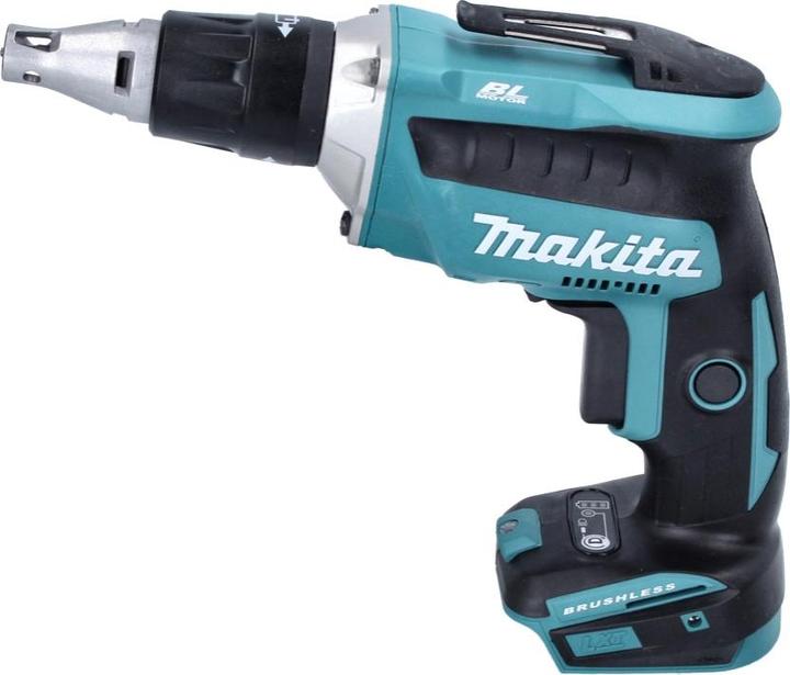 Produktbild Makita DFS 452 RM Akku Schnellbauschrauber 18 V Brushless + 2x Akku 4,0 Ah + Ladegerät (Akkubetrieb)
