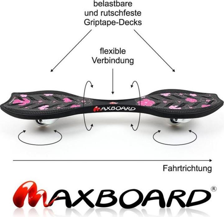 Produktbild Maxboard Waveboard rose (32.68")
