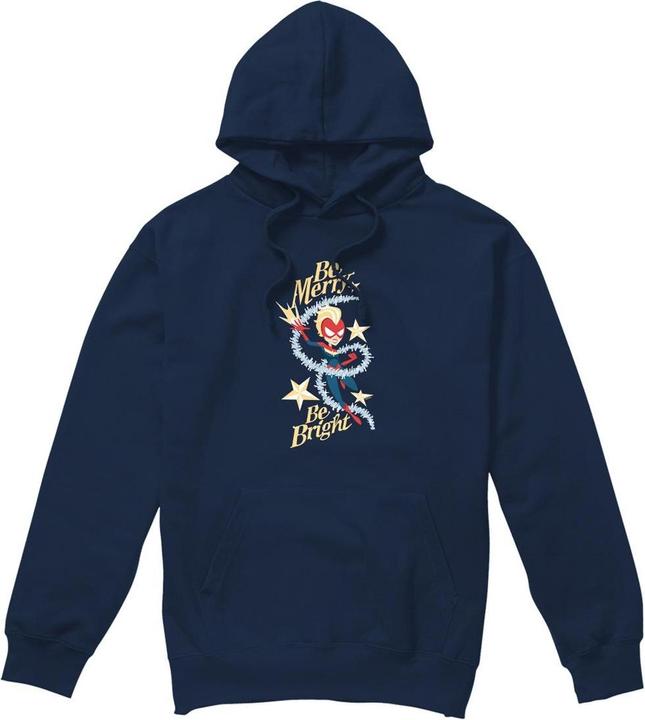 Produktbild Captain Marvel Be Merry Be Bright Kapuzenpullover (XXL)
