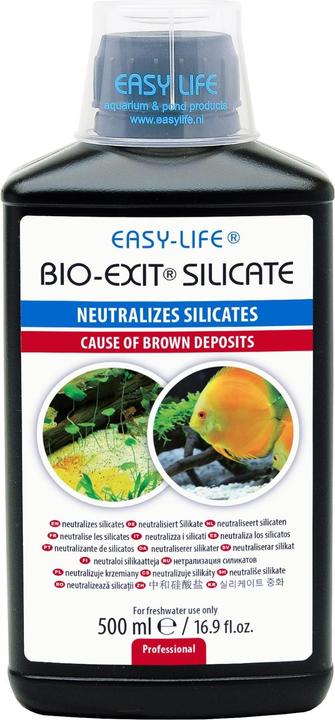 Immagine prodotto Easy Life Cura dell'acqua Bio-Exit Silicate, 500 ml (Pulizia dell'acquario)