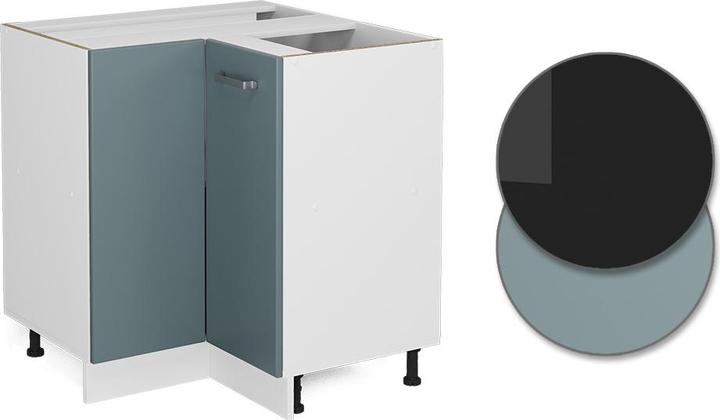 Produktbild Vicco Eckunterschrank R-Line (75.5 x 60 x 81.5 cm)