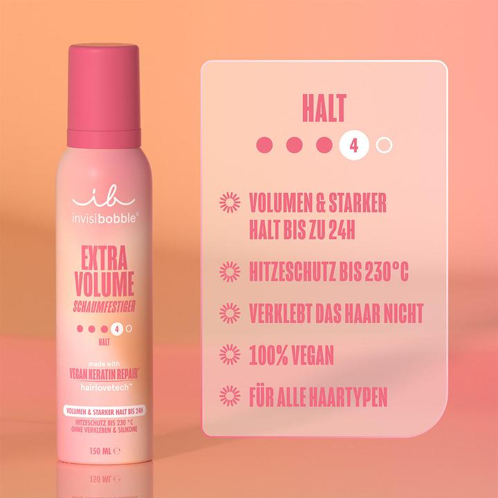 Produktbild Invisibobble Extra Volume Schaumfestiger (150 ml, Volumenschaum)