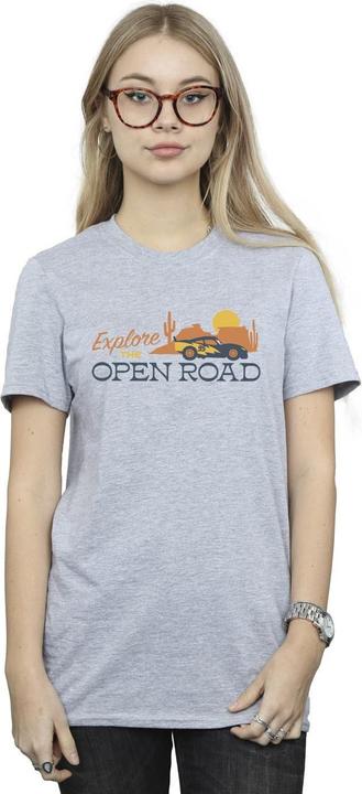 Immagine prodotto Disney Cars Explore The Open Road Maglietta Ampia Donna (4XL)