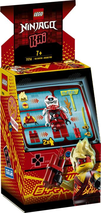 Image du produit LEGO Capsule d'arcade Avatar Kai (71714, LEGO Ninjago)