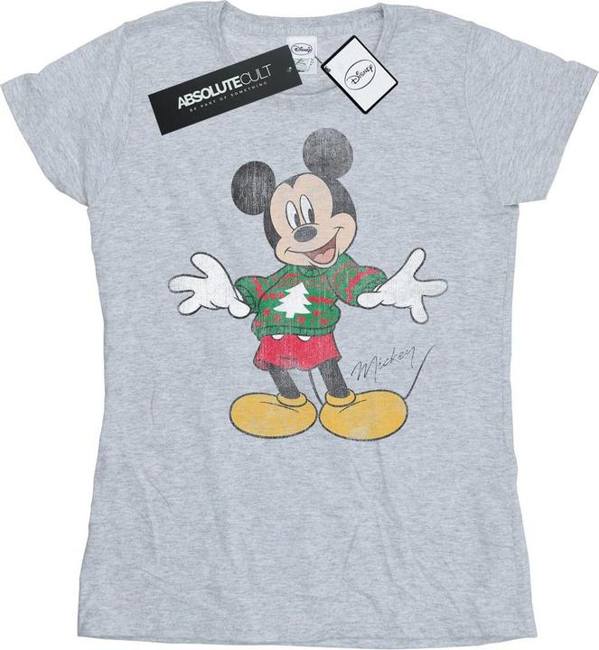 Produktbild Disney Mickey Mouse Christmas Jumper TShirt (XL)