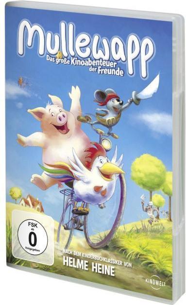 Produktbild Mullewapp Das grosse Kinoabenteuer der Freunde (DVD, 2009, Englisch, Deutsch)