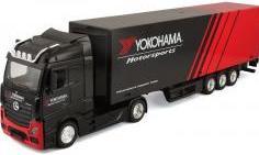 Image du produit Bburago 1:43 tracteur avec remorque MB Actros Gigaspace, 18-31460