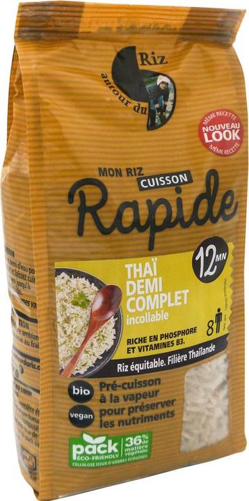Image du produit Autour du Riz Riz Thaï 1/2 complet (Cuisson: 12')