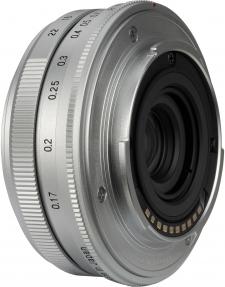 Actual product image Voigtländer Colour-Skopar 18mm / 2.8 asph. silver (Fujifilm X, APS-C / DX)