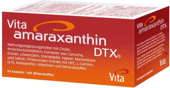 Vita Amaraxanthin DTX (90 Stück, Kapseln, 296 g)