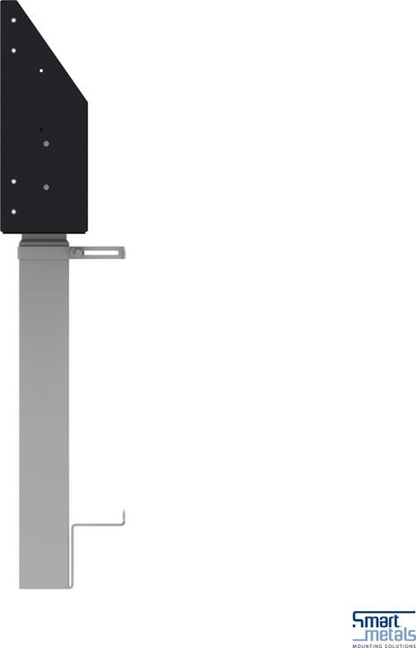 Actual product image SmartMetals Wall lift floor mounting /120kg (Wall, 86", 120 kg)