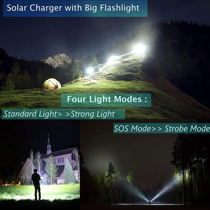 Produktbild Anyfong Solar Powerbank (30000 mAh, 20 W, 20 Wh)