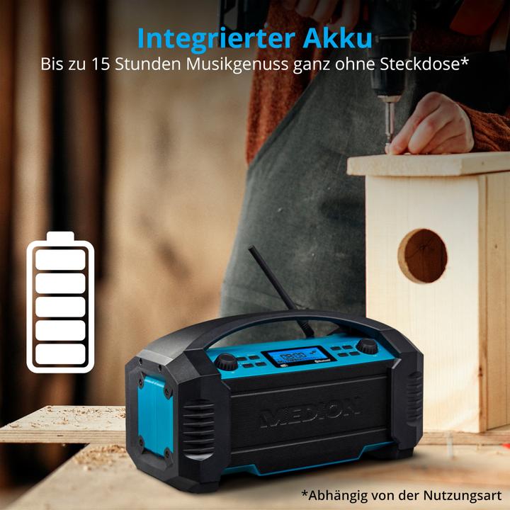 Actual product image Medion Life E66050 (DAB+, FM, MW, Bluetooth)