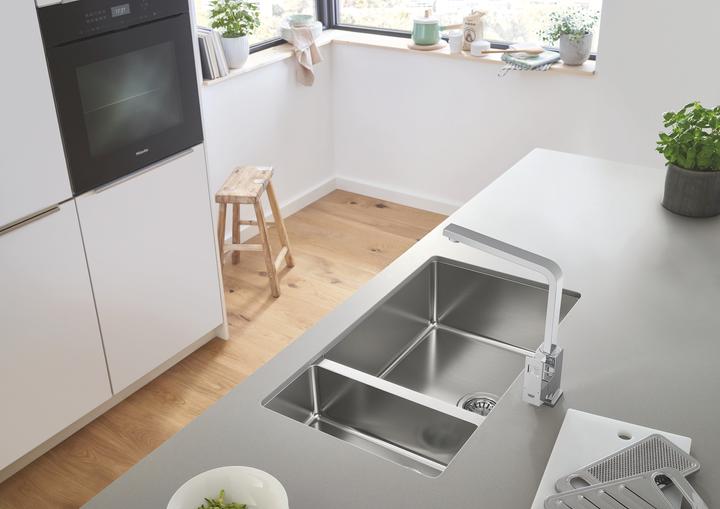 Image du produit Grohe K700 Unterbau Edelstahlspüle (Evier encastré, 40.20 cm, 71.20 cm)