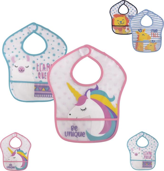 Actual product image Baby Care set de 2 bavoirs pour bébé (6 months)