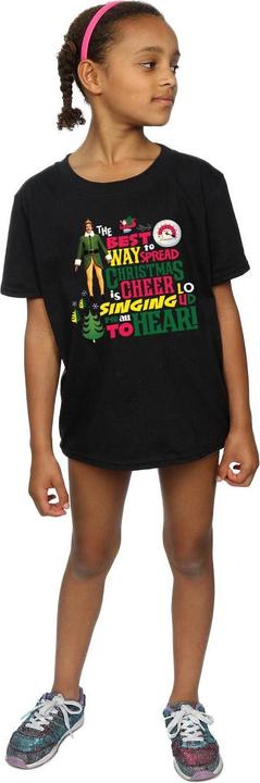 Immagine prodotto Elf Christmas Cheer Maglietta Ragazze (152, 158)
