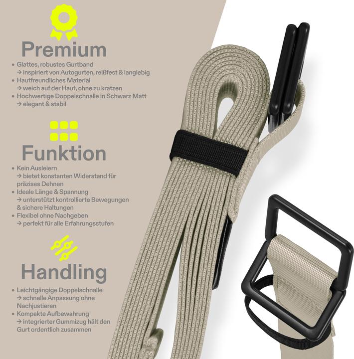 Actual product image Omnana EXtend yoga belt