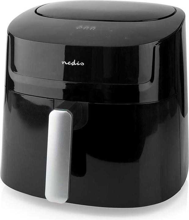 Actual product image Nedis Hot Air Fryer 6.5 l Timer: 60 min Digital Black (EU plug)