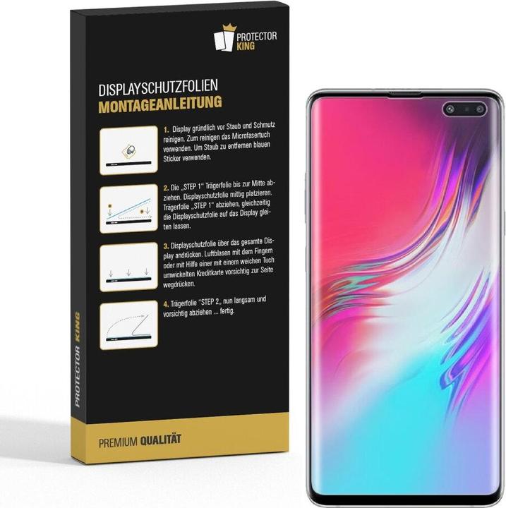 Produktbild Protectorking 4x 9H Panzerglas flexibel HD Klar (4 Stück, Samsung Galaxy S10 5G)