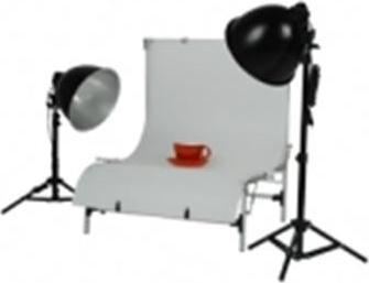 Produktbild Walimex Studioset Daylight 150/150 Basic+Tisch (Studioleuchte)