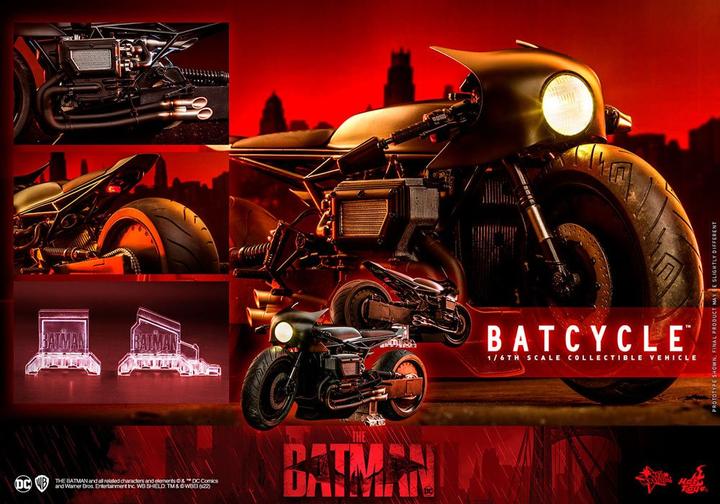 Produktbild Hot Toys The Batman Véhicule Movie Masterpiece 1/6 Batcycle 42 cm