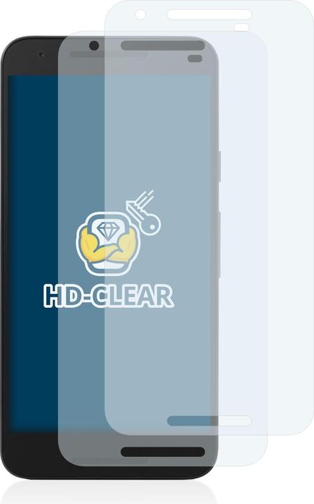 Actual product image BROTECT Screen Protector Clear (2 Piece, LG Nexus 5X)