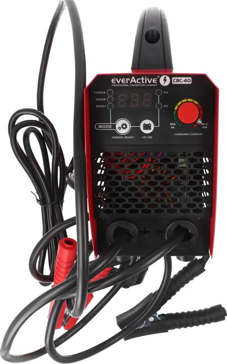 Actual product image Everactive automatic inverter 12 / 24V battery charger with 300A boost function (12V, 24V, 60 A)