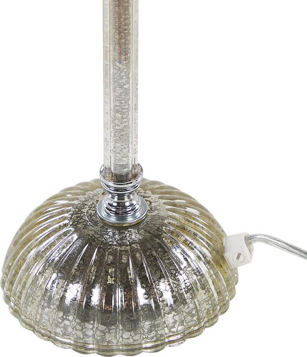 Actual product image Beliani Table lamp white 62 cm round KUBENA (E27)