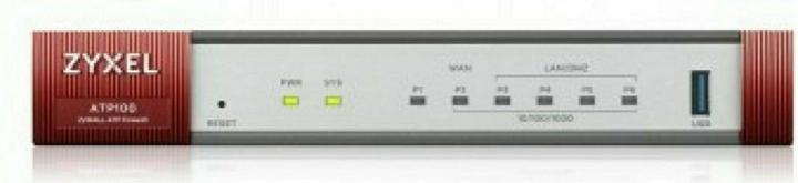 Produktbild Zyxel ATP 10/100/1000 VERSION 2 1xWAN 4xLAN/DMZ ports 1xUSB with 1Yr Bundle