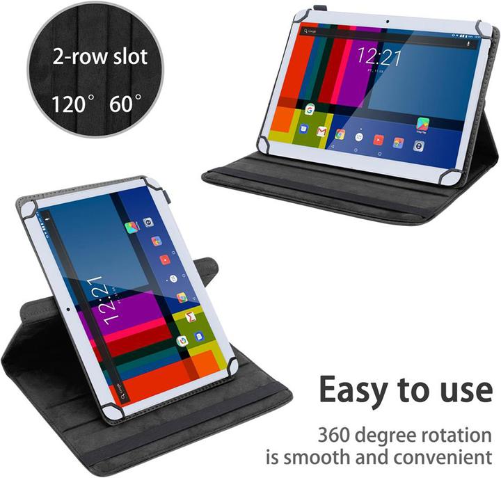 Actual product image Cadorabo Tablet Case Tablet Universal 360 (Goclever Quantum 3 960)
