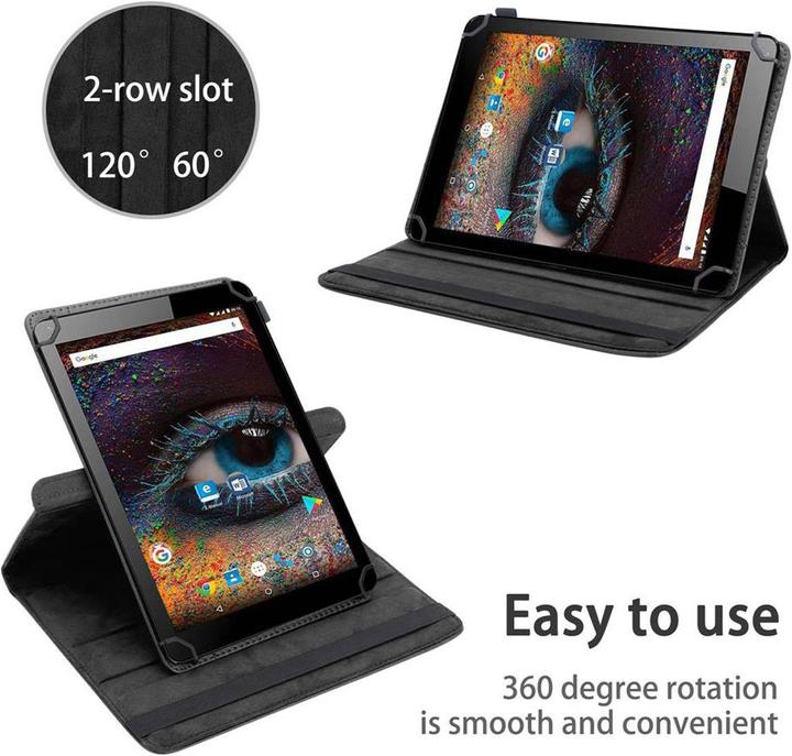 Actual product image Cadorabo Tablet Case Tablet Universal 360 (Falcon 10 Plus)