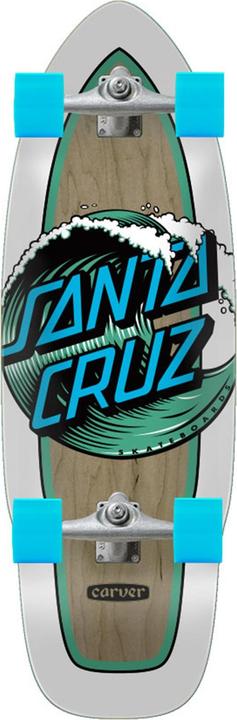 Image du produit Santa Cruz Wave Dot Cut Back Surf Skate Carver CX (29.95")