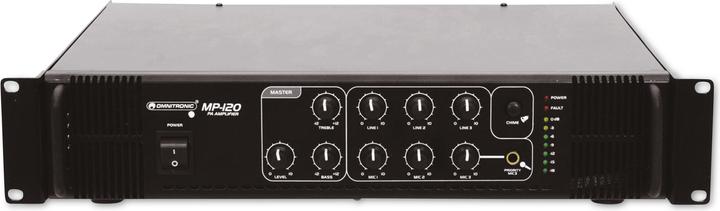 Actual product image Omnitronic ELA amplifier MP-120 120 W (Amplifier)