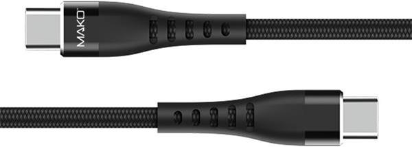 Actual product image Mako USB C – USB C (2 m, USB 2.0, 60 W)