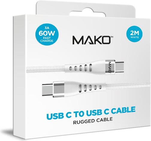 Produktbild Mako USB C – USB C (2 m, USB 2.0, 60 W)