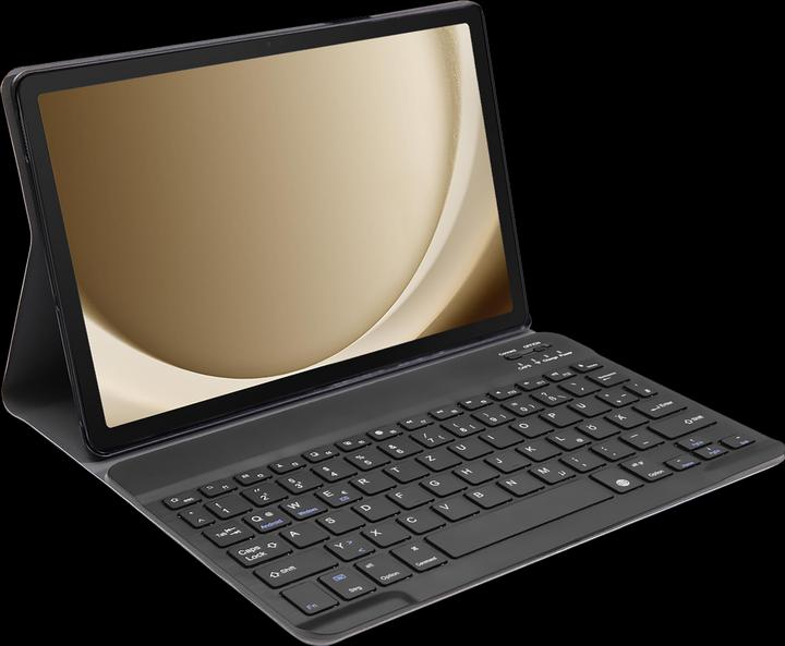 Actual product image Cazy Keyboard case compatible with Samsung Galaxy Tab A9+ - Protective case with magnetic detachable (DE, Galaxy Tab A9+)