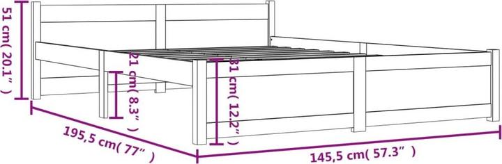 Actual product image VidaXL Camala (140 x 190 cm)