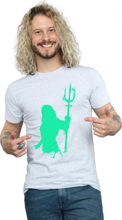 Produktbild Aquaman Aqua Silhouette TShirt (XL)