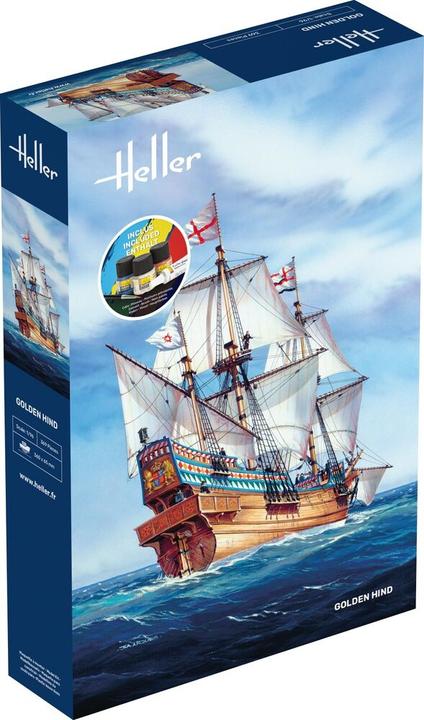Actual product image Heller STARTER KIT Golden Hind