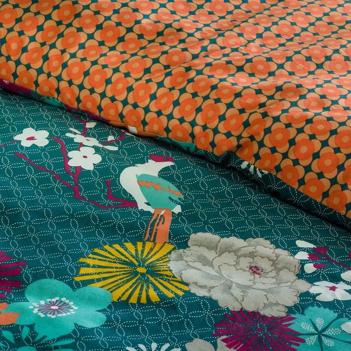 Produktbild La Redoute Interieurs Miss China Bleu Canard (Duvetbezug, 240 x 220 cm)
