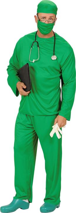 Image du produit Widmann CHIRURG (Oberteil, Hose, Kopfbedeckung, Mundschutz), S (S)