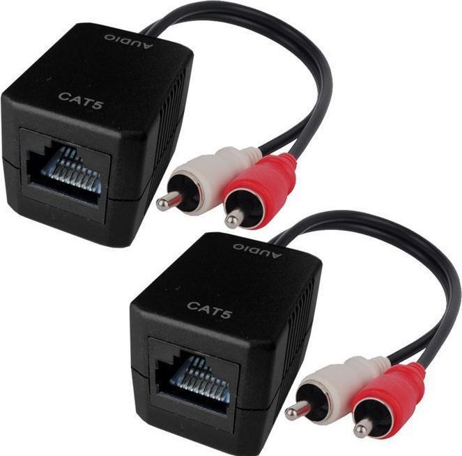 Immagine prodotto EFB Elektronik Convertitore estensore audio Cinch, RJ45, Cat.5