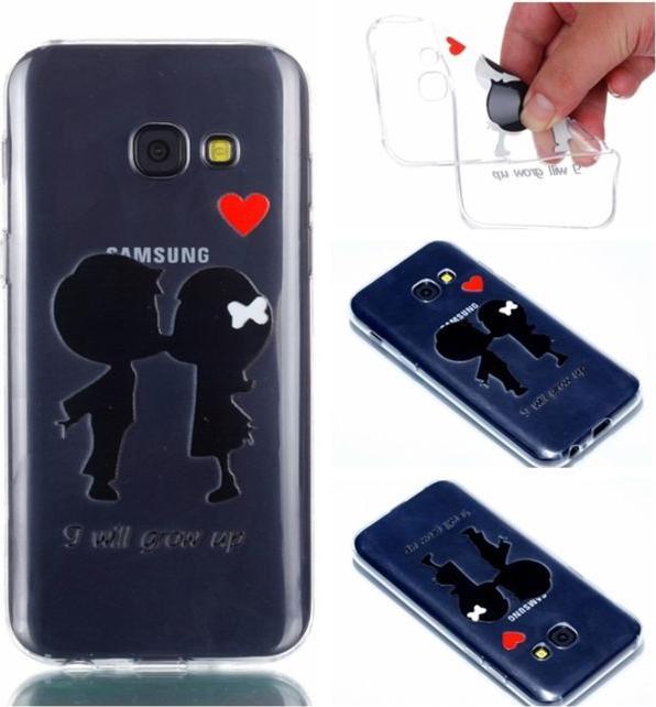 Immagine prodotto MU Style Custodia morbida in TPU con motivo (Samsung Galaxy A3 (2017))