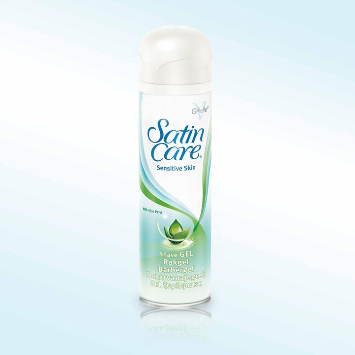 Actual product image Gillette Satin Care Sensitive Skin 200ml (200 ml, Shaving gel)