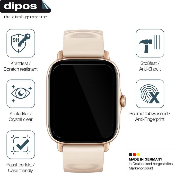 Produktbild Dipos Displayschutz Anti-Shock