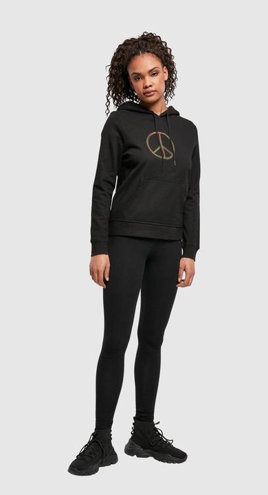 Produktbild Merchcode Peace Multicolor with Ladies Basic Hoody - 161267 (XL)