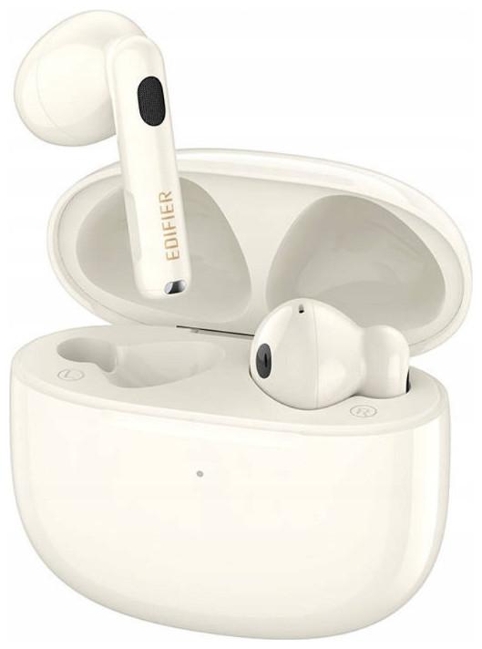 Produktbild Edifier W320TN Earbud Bluetooth Handsfree Sweatproof Headphones with Charging Case White (ANC, Kabellos)