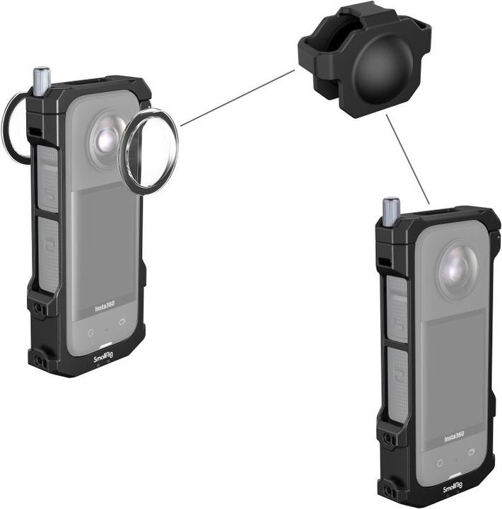 Actual product image SmallRig 4088B Frame for Insta360 X3