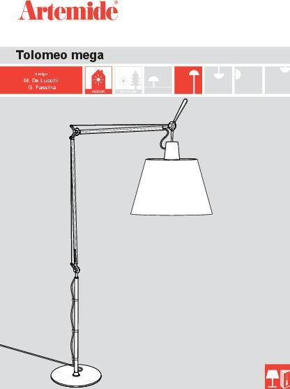 Actual product image Artemide Tolomeo (1884 lm)